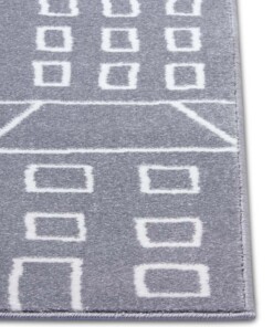 Speelkleed stad route - grijs - close up, thumbnail