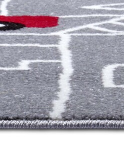 Speelkleed stad route - grijs - close up, thumbnail