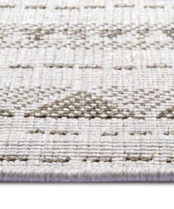 Binnen & buiten vloerkleed Bahama's - lichtbruin/créme - close up, thumbnail Binnen & buiten vloerkleed Bahama's - lichtbruin/créme - close up, thumbnail
