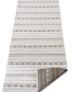 Binnen & buiten vloerkleed Bahama's - lichtbruin/créme - overzicht schuin, thumbnail Binnen & buiten vloerkleed Bahama's - lichtbruin/créme - overzicht schuin, thumbnail