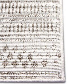 Loper binnen & buiten Biri - lichtbruin/crème - close up, thumbnail Loper binnen & buiten Biri - lichtbruin/crème - close up, thumbnail