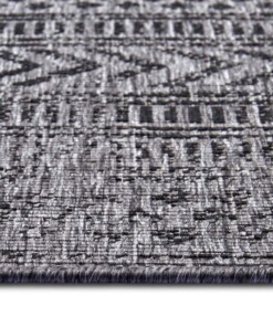 Loper binnen & buiten Biri - zilver/zwart - close up, thumbnail