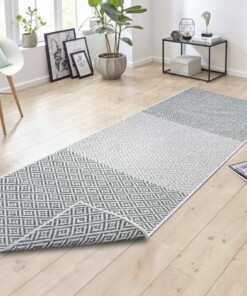 Binnen & buiten vloerkleed Borneo - groen - sfeer, thumbnail Binnen & buiten vloerkleed Borneo - groen - sfeer, thumbnail