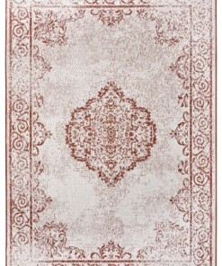 Vintage buitenvloerkleed Cebu - terracotta/crème - overzicht boven, thumbnail Vintage buitenvloerkleed Cebu - terracotta/crème - overzicht boven, thumbnail