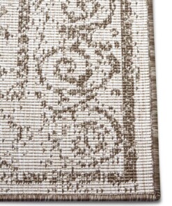 Vintage buitenvloerkleed Cebu - lichtbruin/crème - close up, thumbnail Vintage buitenvloerkleed Cebu - lichtbruin/crème - close up, thumbnail