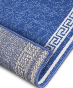 Design loper Casa - blauw - close up, thumbnail Design loper Casa - blauw - close up, thumbnail