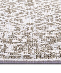 Loper binnen & buiten Curacao - lichtbruin/crème - close up, thumbnail Loper binnen & buiten Curacao - lichtbruin/crème - close up, thumbnail