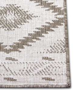 Loper binnen & buiten ruiten Malibu - lichtbruin/crème - close up, thumbnail Loper binnen & buiten ruiten Malibu - lichtbruin/crème - close up, thumbnail