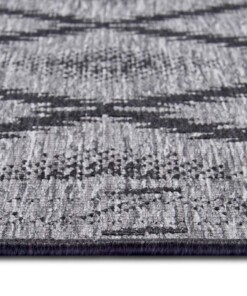 Loper binnen & buiten ruiten Malibu - zilver/zwart - close up, thumbnail