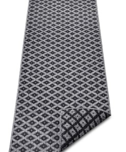 Loper binnen & buiten ruiten Nizza - zwart/zilver - overzicht schuin, thumbnail