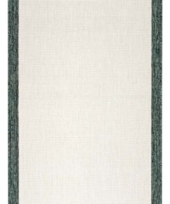 Loper binnen & buiten Panama - groen/crème - overzicht boven, thumbnail