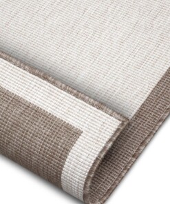 Loper binnen & buiten Panama - lichtbruin/crème - close up, thumbnail Loper binnen & buiten Panama - lichtbruin/crème - close up, thumbnail