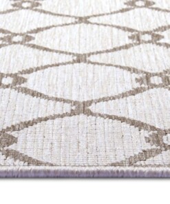 Loper binnen & buiten Rimini - lichtbruin/crème - close up, thumbnail Loper binnen & buiten Rimini - lichtbruin/crème - close up, thumbnail