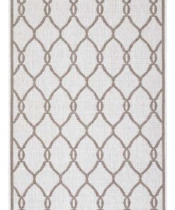 Loper binnen & buiten Rimini - lichtbruin/crème - overzicht boven, thumbnail Loper binnen & buiten Rimini - lichtbruin/crème - overzicht boven, thumbnail