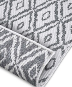 Loper binnen & buiten ruiten Rio - zilver - close up, thumbnail Loper binnen & buiten ruiten Rio - zilver - close up, thumbnail