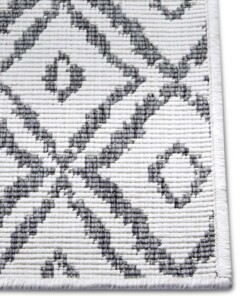 Loper binnen & buiten ruiten Rio - zilver - close up, thumbnail Loper binnen & buiten ruiten Rio - zilver - close up, thumbnail