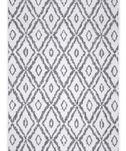 Loper binnen & buiten ruiten Rio - zilver - overzicht boven, thumbnail Loper binnen & buiten ruiten Rio - zilver - overzicht boven, thumbnail