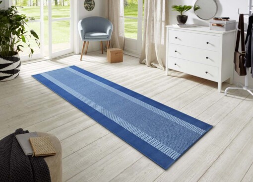 Design loper Band - blauw - sfeer
