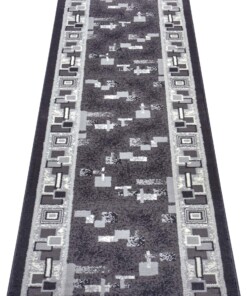 Design loper Cube - donkergrijs - overzicht schuin, thumbnail