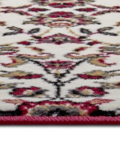 Design loper Vintage - rood/crème - close up, thumbnail Design loper Vintage - rood/crème - close up, thumbnail