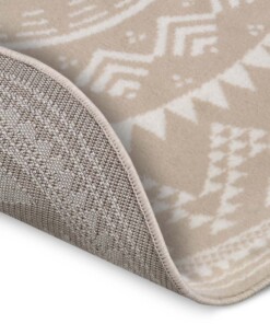 Rond vloerkleed Valencia - ivoor - close up, thumbnail Rond vloerkleed Valencia - ivoor - close up, thumbnail