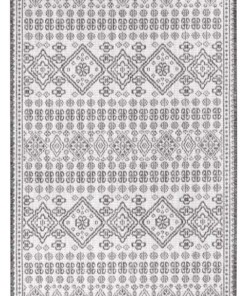 Balkonkleed - Doha zilver/crème - overzicht, thumbnail Balkonkleed - Doha zilver/crème - overzicht, thumbnail