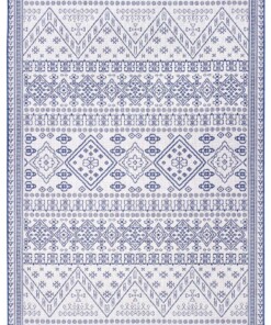 Buitenkleed - Doha blauw/crème - overzicht boven, thumbnail Buitenkleed - Doha blauw/crème - overzicht boven, thumbnail