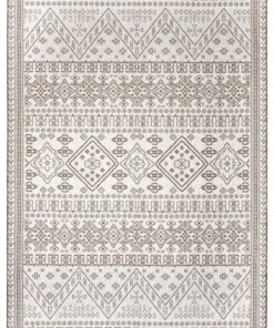 Buitenkleed - Doha lichtbruin/crème - overzicht boven, thumbnail