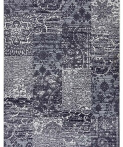 Patchwork vloerkleed Bloques - donkergrijs - overzicht boven, thumbnail Patchwork vloerkleed Bloques - donkergrijs - overzicht boven, thumbnail