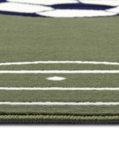 Kindervloerkleed voetbalveld - Estadio - groen - close up, thumbnail