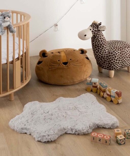 Kindervloerkleed schaap - Fluffy lichtgrijs - sfeer