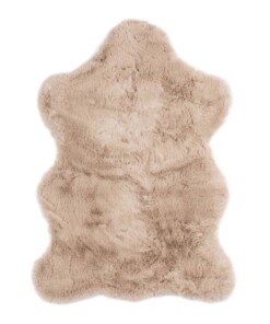 Kindervloerkleed schaap - Fluffy taupe - overzicht boven