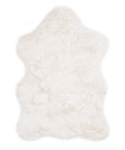 Kindervloerkleed schaap - Fluffy wit - overzicht boven