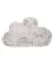 Kindervloerkleed wolkje - Fluffy taupe - overzicht boven, thumbnail