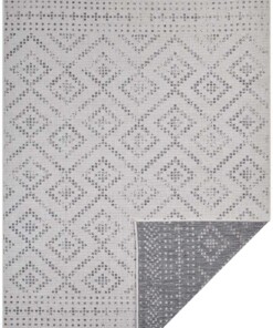 Binnen & buiten vloerkleed Olympia - grijs/crème - overzicht boven, thumbnail Binnen & buiten vloerkleed Olympia - grijs/crème - overzicht boven, thumbnail