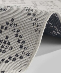 Loper Olympia - zwart/crème - close up, thumbnail