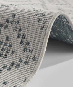 Loper Olympia - groen/crème - close up, thumbnail Loper Olympia - groen/crème - close up, thumbnail