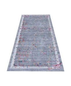 Oosters vloerkleed Gloriosa - grijs - overzicht schuin, thumbnail Oosters vloerkleed Gloriosa - grijs - overzicht schuin, thumbnail