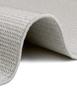 Binnen & buiten vloerkleed Vena - lichtgrijs - close up, thumbnail