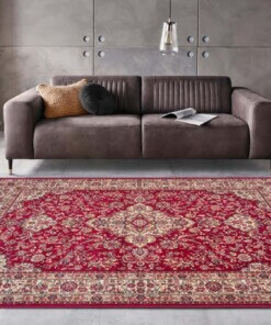Perzisch tapijt - Zahra rood - sfeer, thumbnail