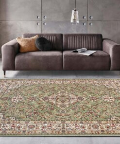 Perzisch tapijt - Zahra groen - sfeer, thumbnail