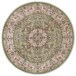 Rond perzisch tapijt - Zahra beige - overzicht boven, thumbnail