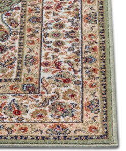 Perzisch tapijt - Zahra groen - close up, thumbnail Perzisch tapijt - Zahra groen - close up, thumbnail