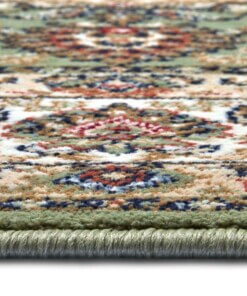 Perzisch tapijt - Zahra groen - close up, thumbnail Perzisch tapijt - Zahra groen - close up, thumbnail