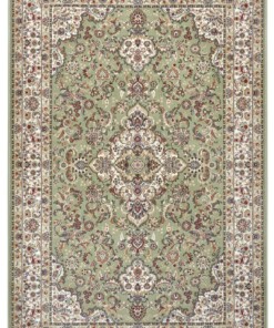 Perzisch tapijt - Zahra groen - overzicht boven, thumbnail Perzisch tapijt - Zahra groen - overzicht boven, thumbnail