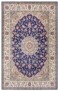 Perzisch tapijt - Zuhr lichtblauw - overzicht boven, thumbnail