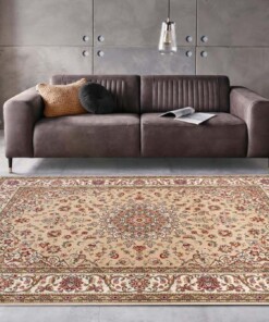 Perzisch tapijt - Zuhr beige - sfeer, thumbnail