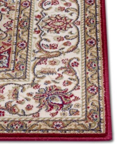 Perzisch tapijt - Zuhr rood - close up, thumbnail