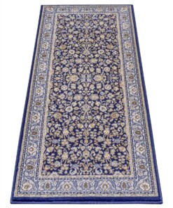 Perzische loper - Aljars marineblauw - overzicht schuin, thumbnail Perzische loper - Aljars marineblauw - overzicht schuin, thumbnail