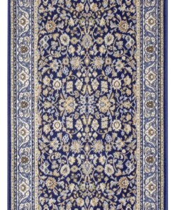 Perzische loper - Aljars marineblauw - overzicht boven, thumbnail Perzische loper - Aljars marineblauw - overzicht boven, thumbnail